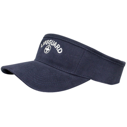Kemp USA Lifeguard Visor, White Embroidered Logo, Kemp USA
