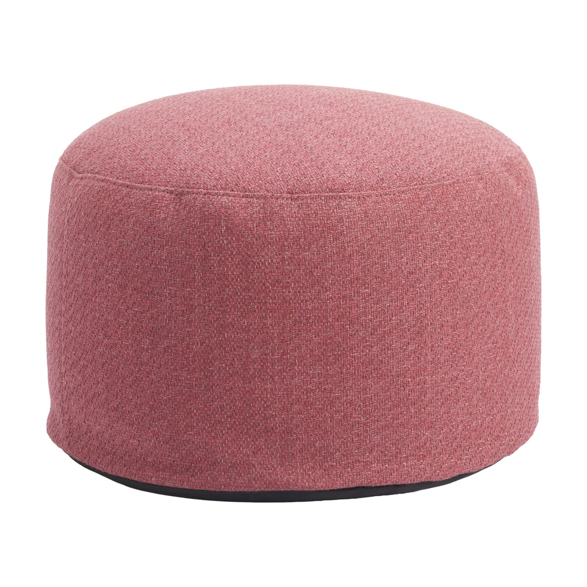 Aruz Outdoor Patio Ottoman, Red