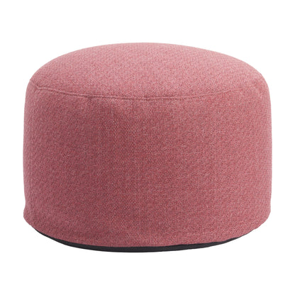 Aruz Outdoor Patio Ottoman, Red
