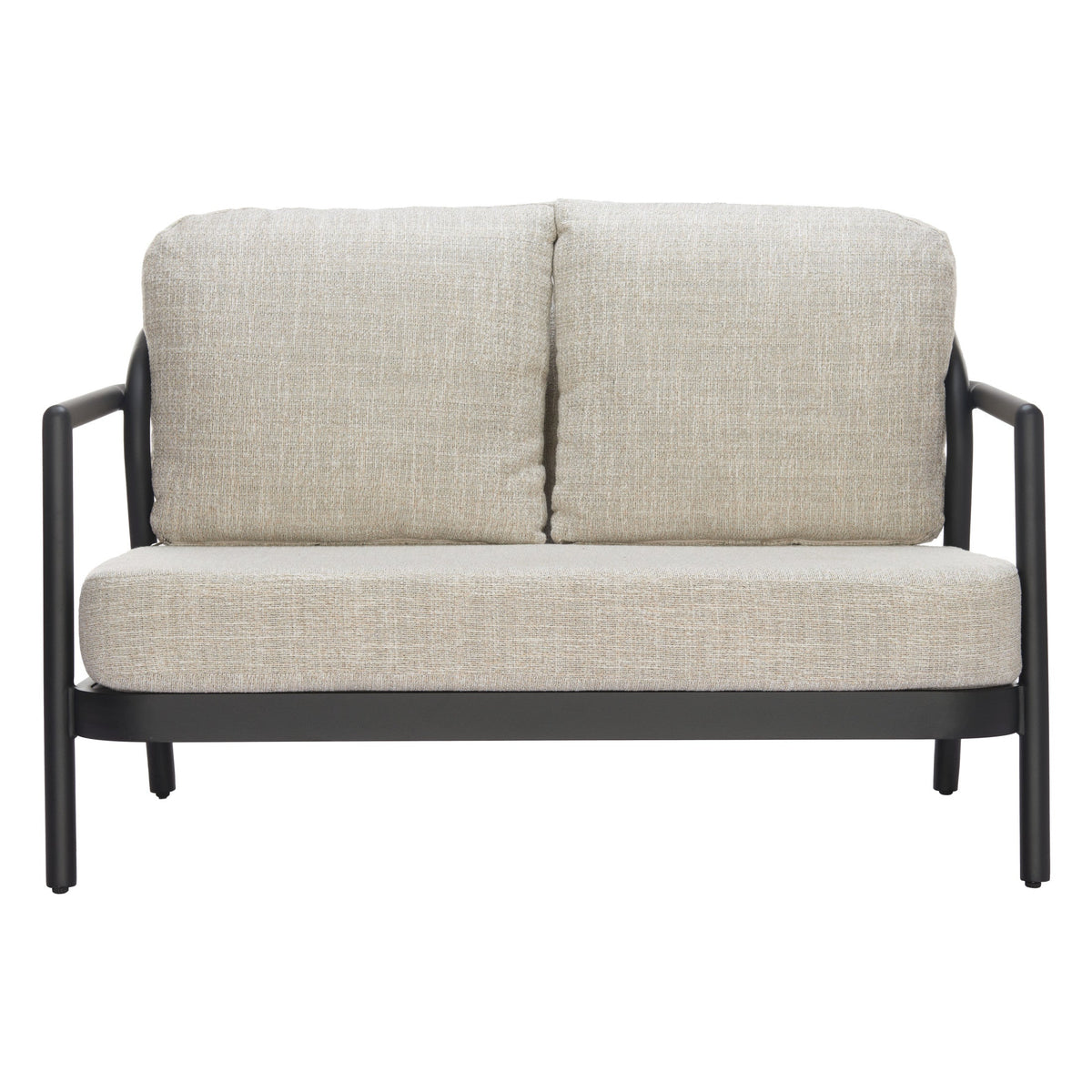 Rein Outdoor Patio Loveseat, Beige
