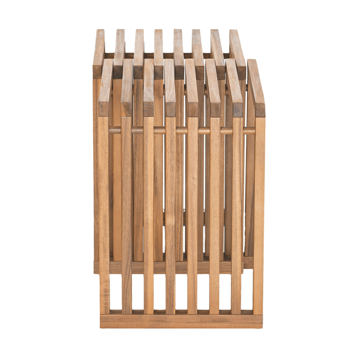 Riviera Outdoor Patio Extendable Stool, Set of 2, Natural