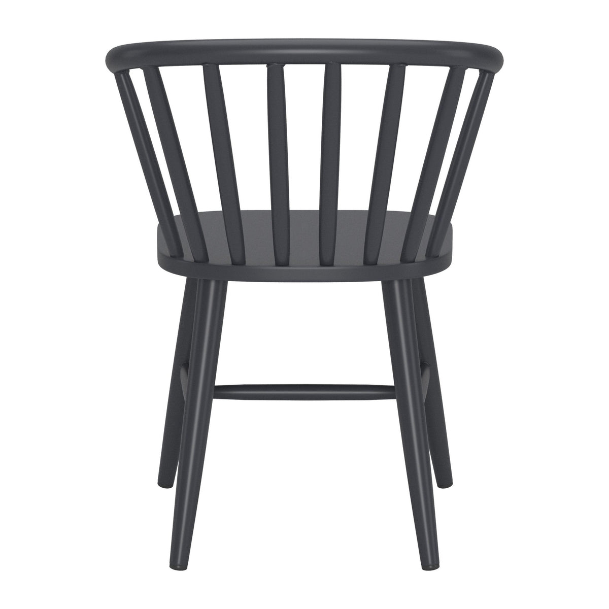 Shio Outdoor Patio Dining Chair, Black