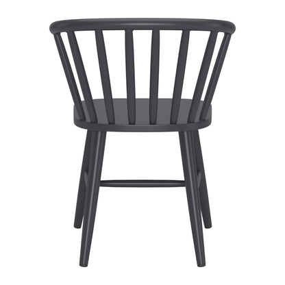 Shio Outdoor Patio Dining Chair, Black