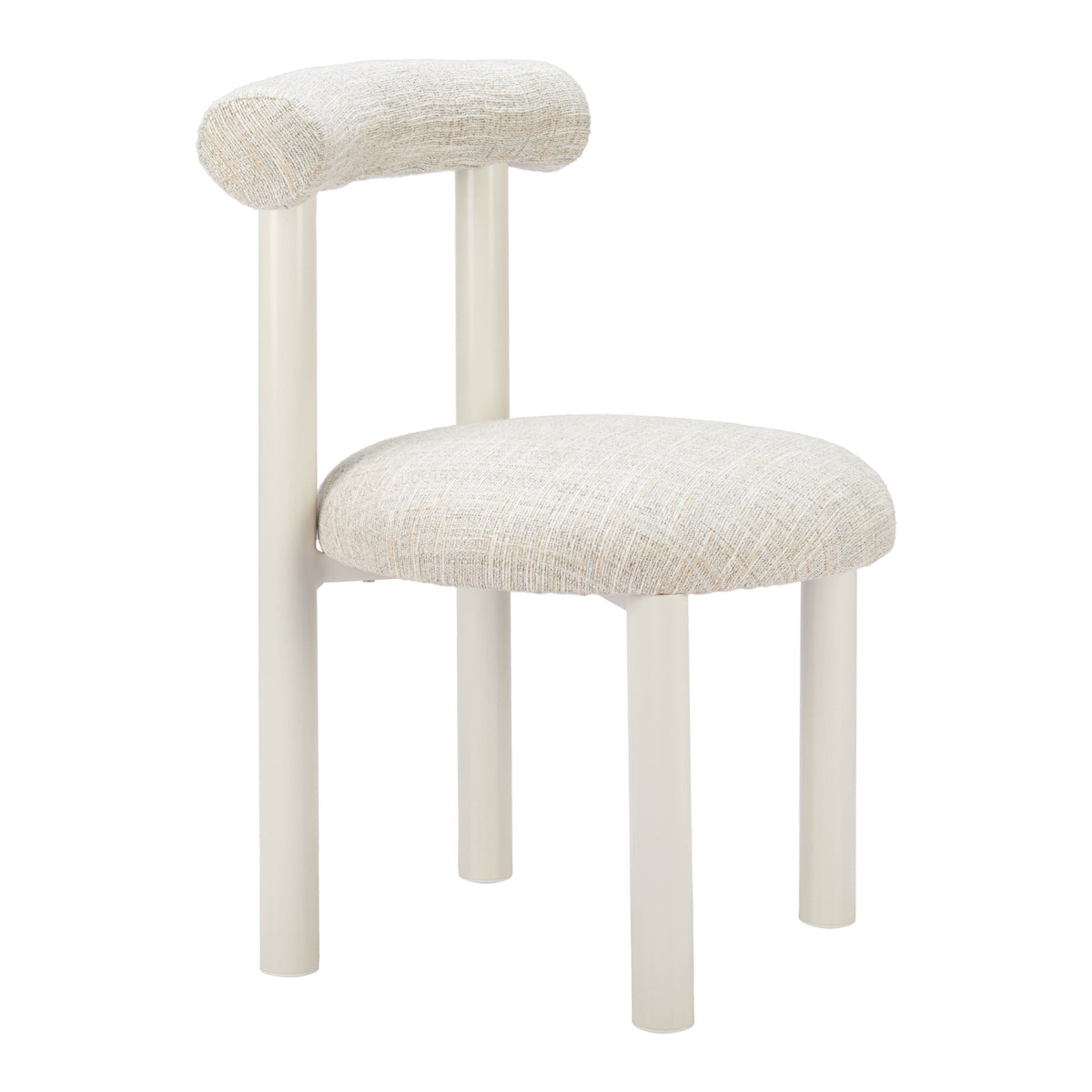 Ceres Outdoor Patio Dining Chair, Beige