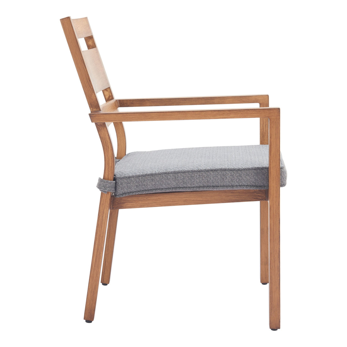 Rader Outdoor Patio Dining Chair, Set of 2, Natural