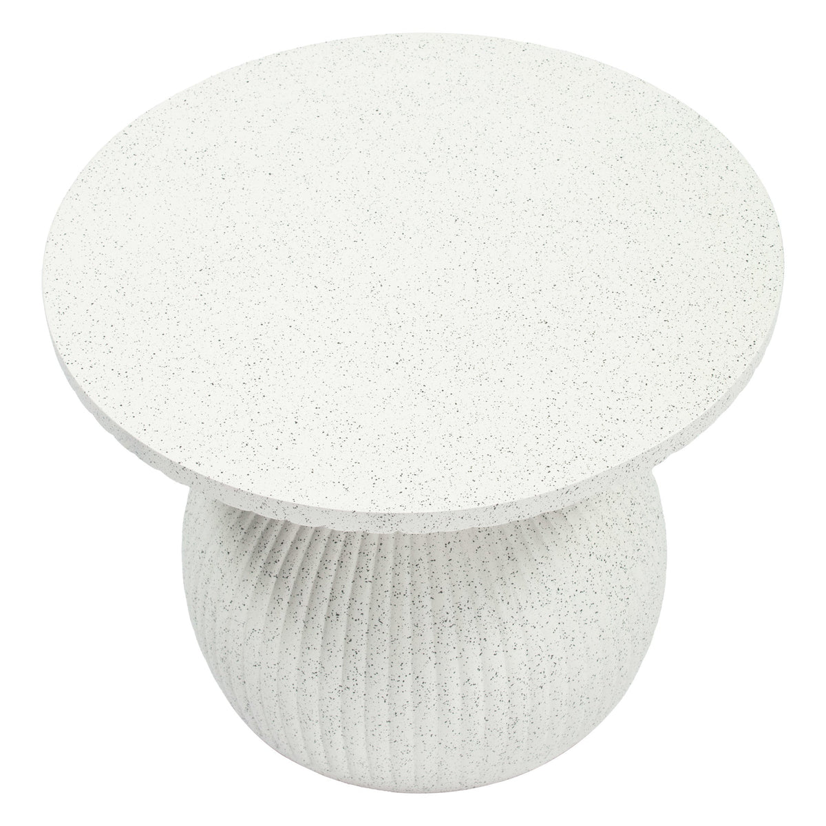 Corza Outdoor Patio Coffee Table, White