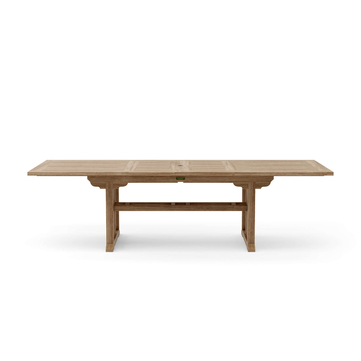 Anderson Teak Sahara 106" Rectangular Double Ext. Table