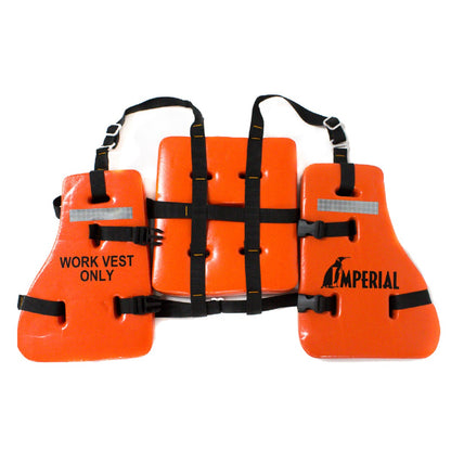 Kemp USA USCG Offshore Collar Life Vest, Type I, Orange, Kemp USA