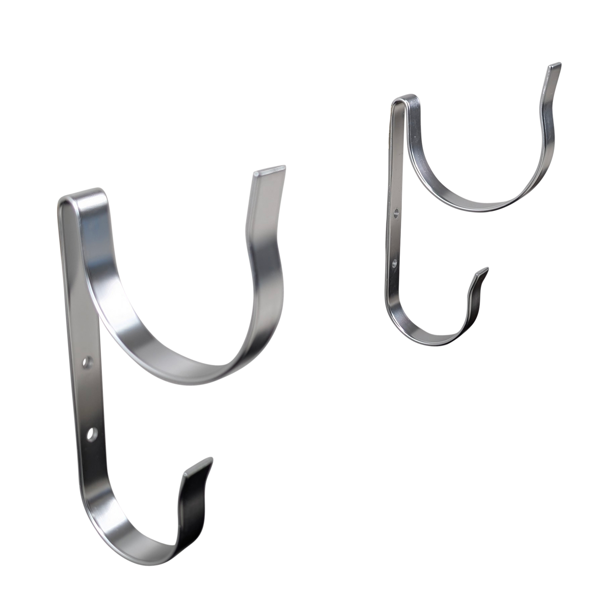 Kemp USA Aluminum Swimming Pool Pole Hanger (Set of 2), Kemp USA