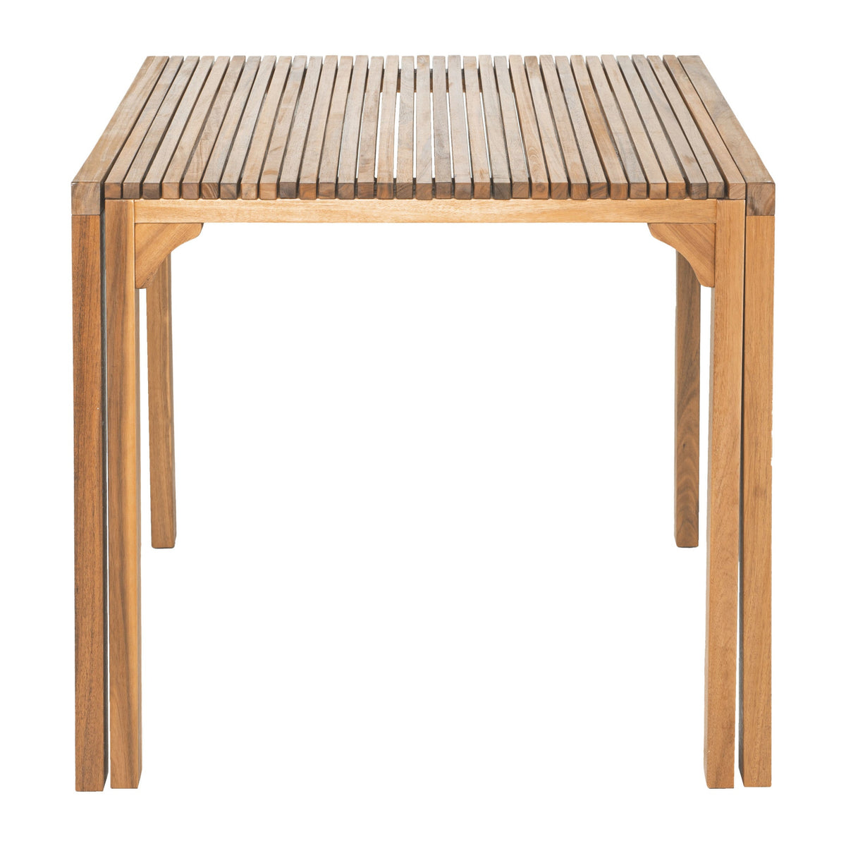 Riviera Outdoor Patio Extendable Dining Table, Natural