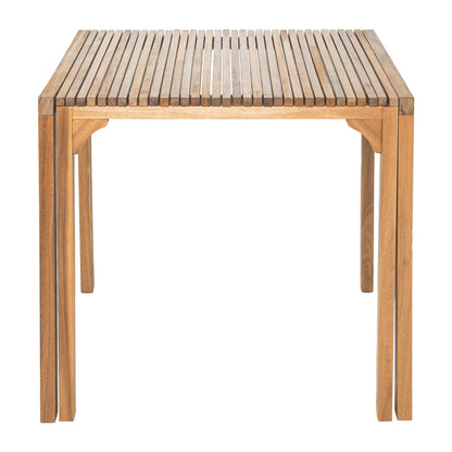 Riviera Outdoor Patio Extendable Dining Table, Natural