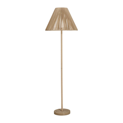 Lumika Outdoor Solar Floor Lamp, Beige