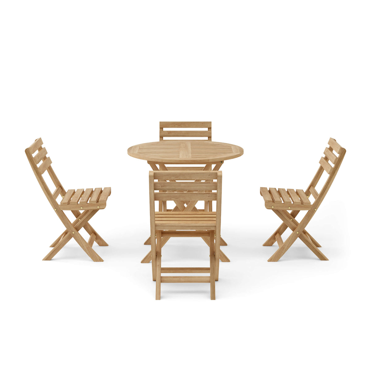Anderson Teak Chester Alabama 5-Piece Bistro Set