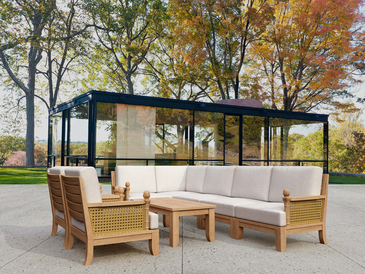 Anderson Teak Luxe 8-Piece Modular Set