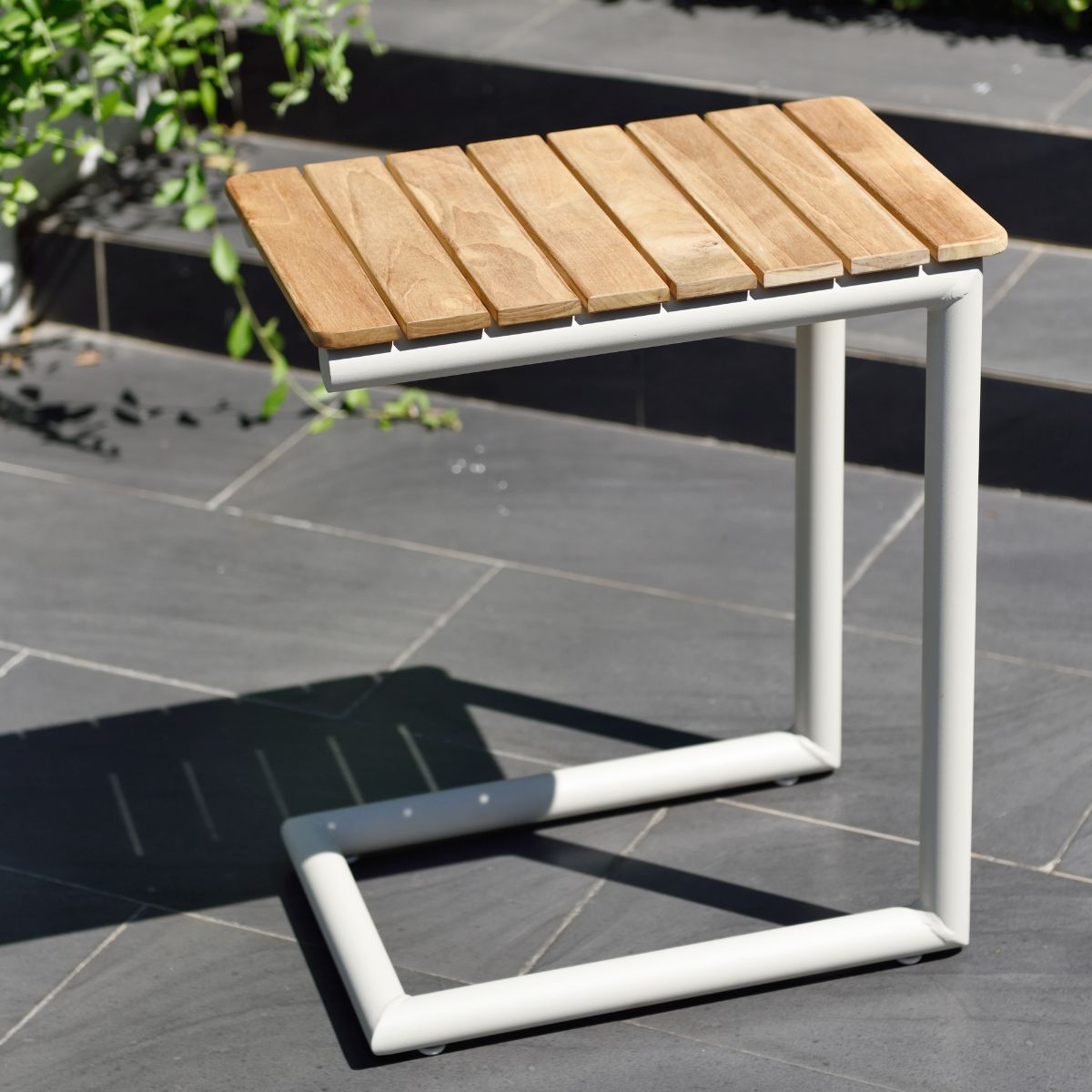 LifestyleGarden Portals Balcony Set with C Shape Table and 2 Chairs