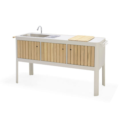 LifestyleGarden Portals Light Portable Outdoor Kitchen with Sink