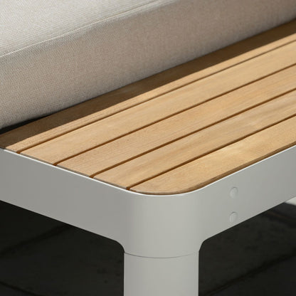 LifestyleGarden Portals Light Modular Outdoor Sofa, 2 Seat