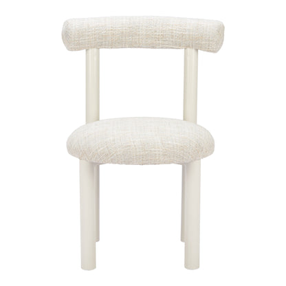 Ceres Outdoor Patio Dining Chair, Beige