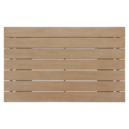 Duna Outdoor Patio Coffee Table, Natural