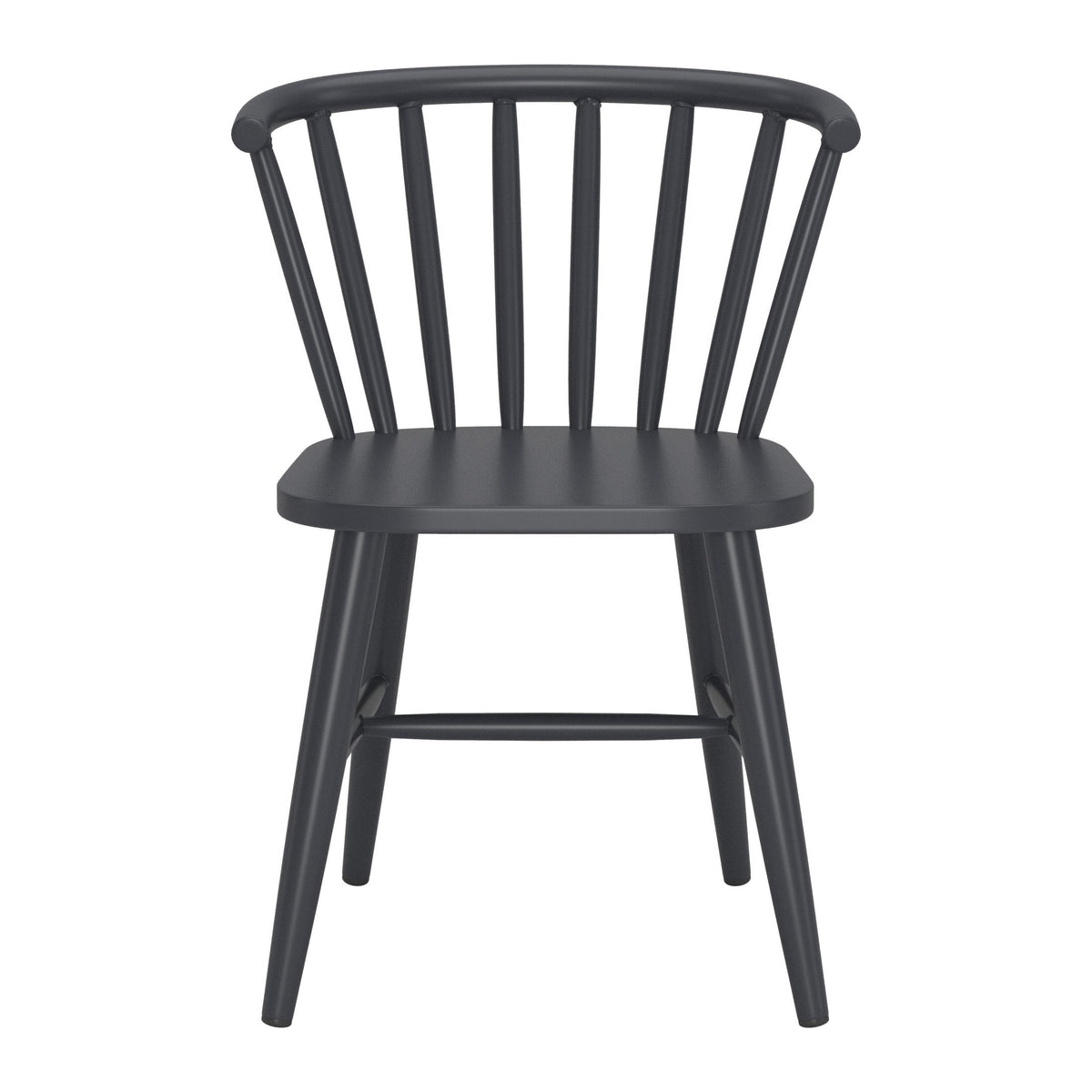 Shio Outdoor Patio Dining Chair, Black