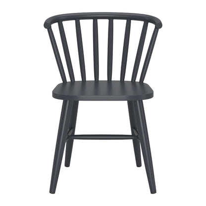 Shio Outdoor Patio Dining Chair, Black