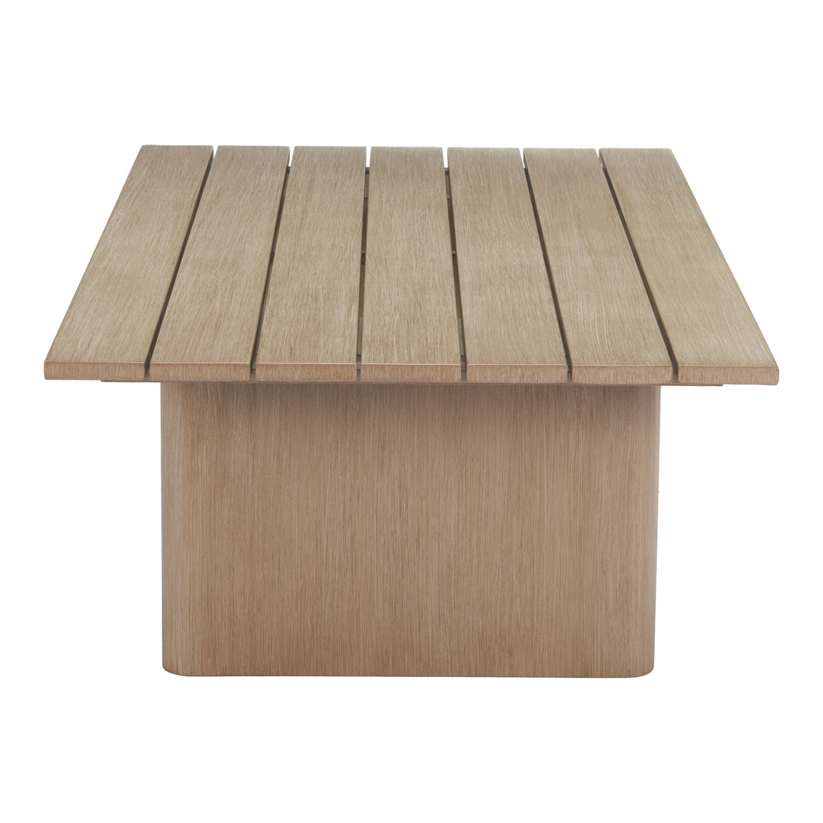 Duna Outdoor Patio Coffee Table, Natural
