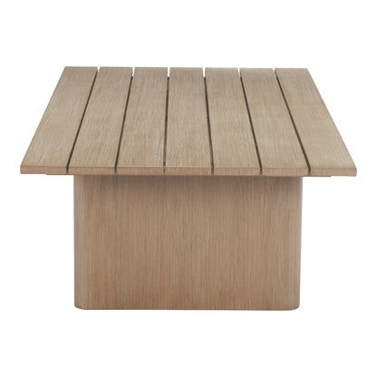 Duna Outdoor Patio Coffee Table, Natural