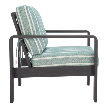 Rolig Outdoor Patio Armchair, Green