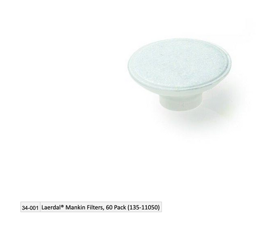 Laerdal Manikin Filters, 60 Pack (135-11050)