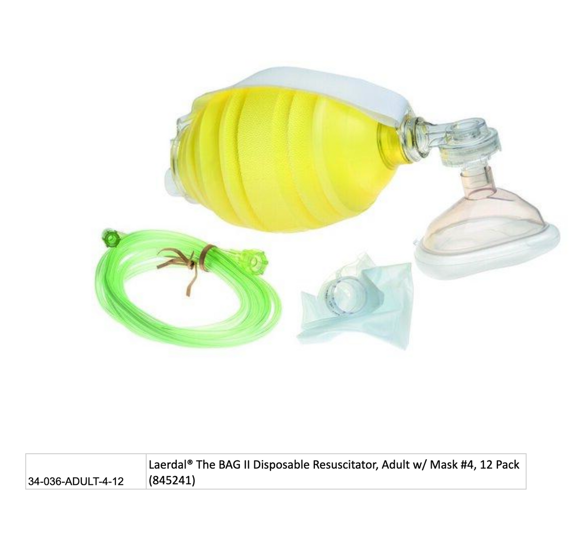 Laerdal The BAG II Disposable Resuscitator