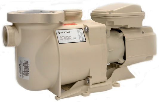 Pentair EC-348190 SuperFlo 1HP Single Speed Pump 348190