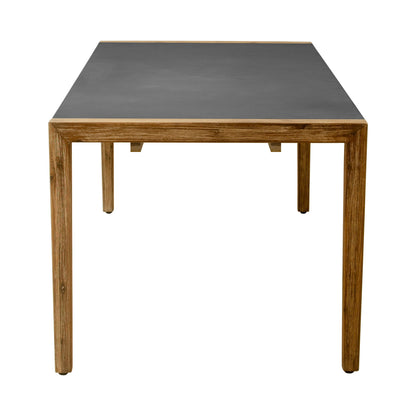 Kata Outdoor Patio Dining Table, Gray