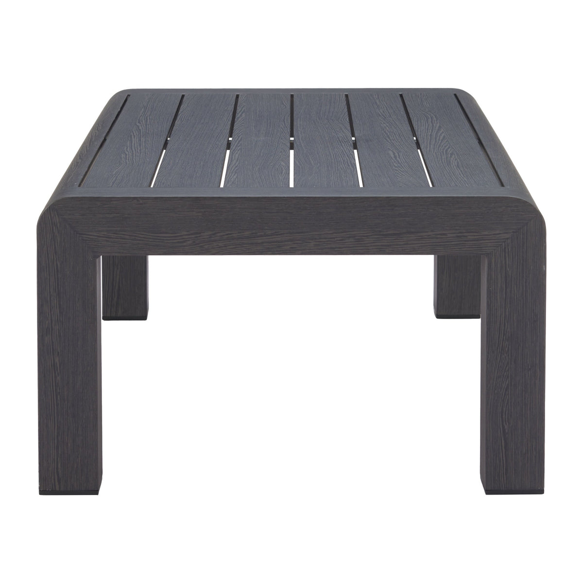Rolig Outdoor Patio Coffee Table, Black