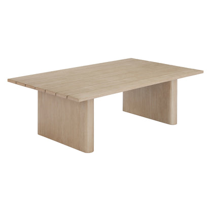 Duna Outdoor Patio Coffee Table, Natural