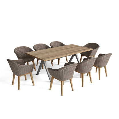 Anderson Teak Alura Padua 9-Piece Dining Set