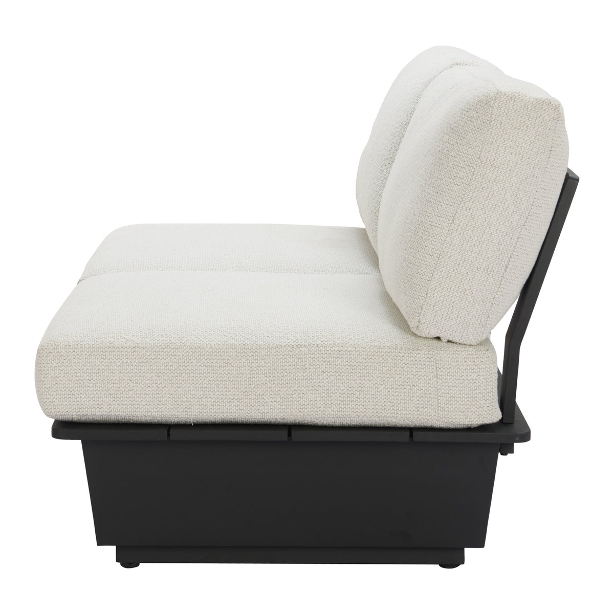 Tien Outdoor Patio Right Facing Loveseat, Beige