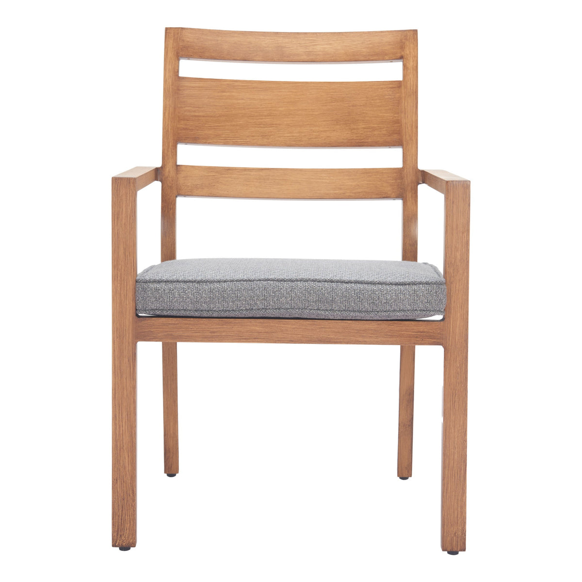 Rader Outdoor Patio Dining Chair, Set of 2, Natural