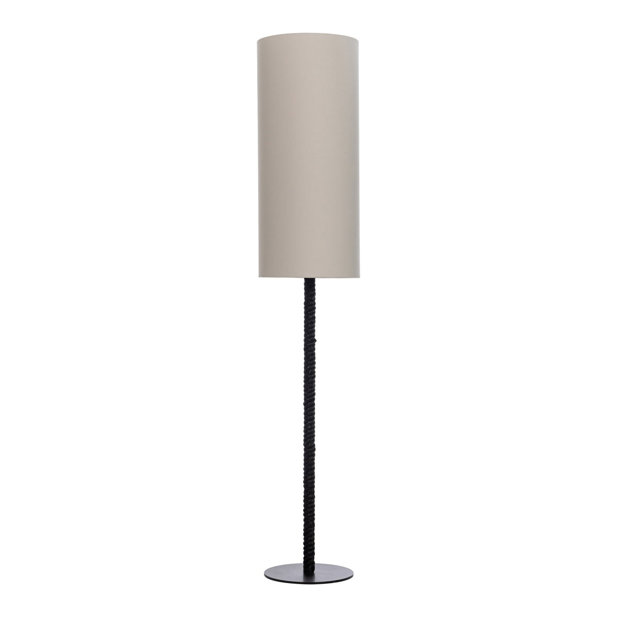 Lumaris Outdoor Solar Floor Lamp, Black