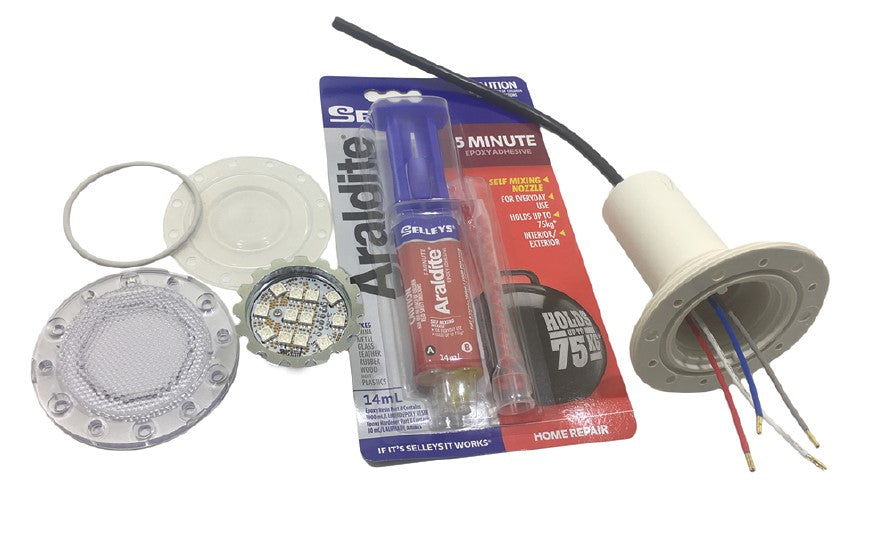 PAL Lighting Full Lamp Repair Kit for PAL-2T4 & PAL-2L4 4-Wire Lights | 42-4FLRK