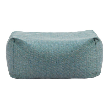 Aroz Outdoor Patio Ottoman, Green
