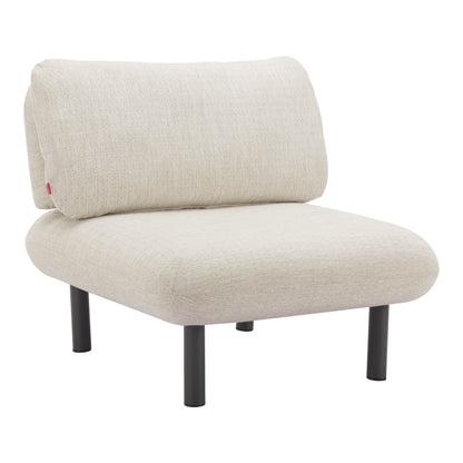 Aperto Outdoor Patio Accent Chair, Beige