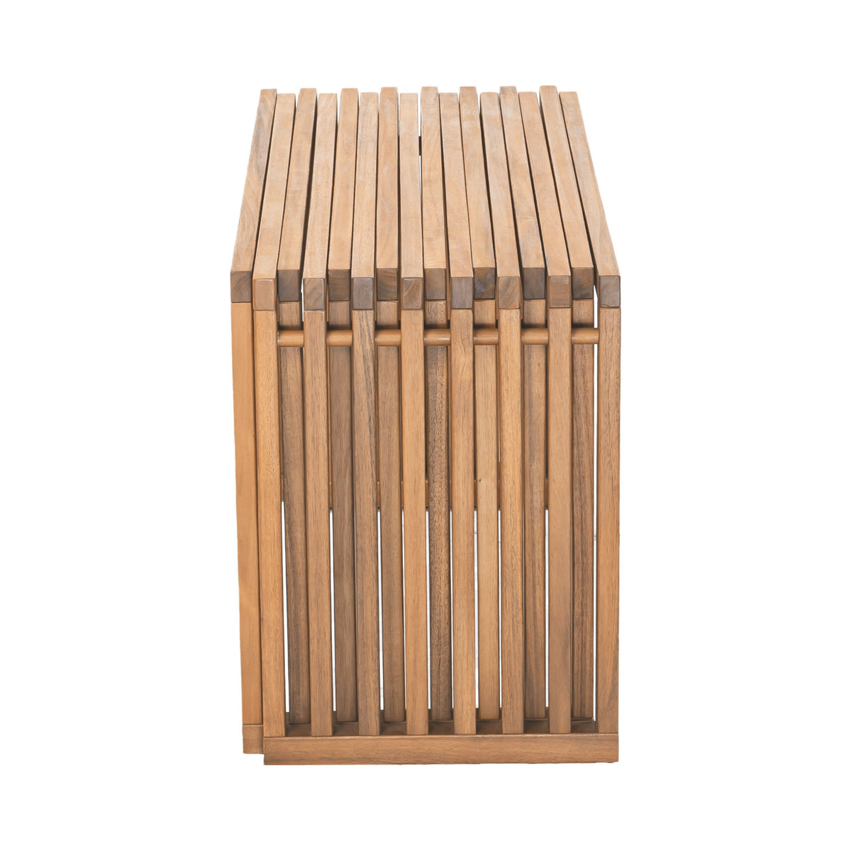 Riviera Outdoor Patio Extendable Bench, Set of 2, Natural