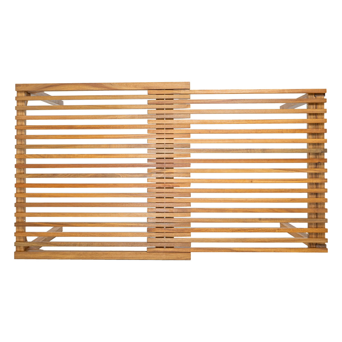 Riviera Outdoor Patio Extendable Dining Table, Natural