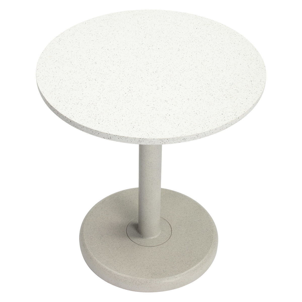 Liora Outdoor Patio Bistro Table, White