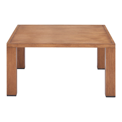 Regels Outdoor Patio Coffee Table, Natural