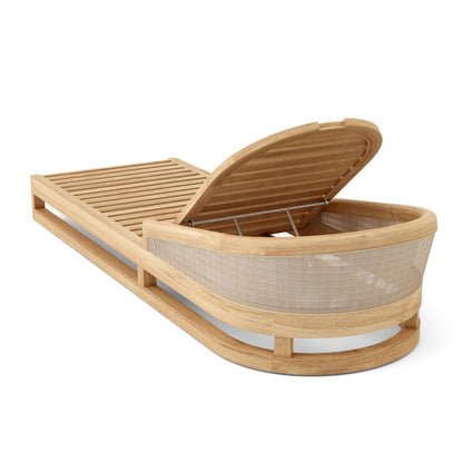 Anderson Teak Catania 2-Piece Sun Lounger Set
