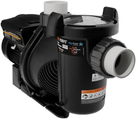 AquaStar PLP150S Variable Speed High-Efficiency 1.5HP Pool Pump