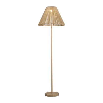 Lumika Outdoor Solar Floor Lamp, Beige
