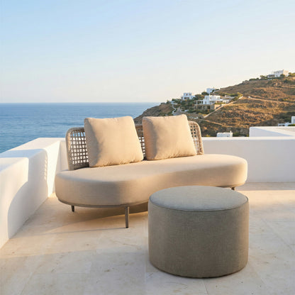 Moxy Outdoor Patio Ottoman, Green
