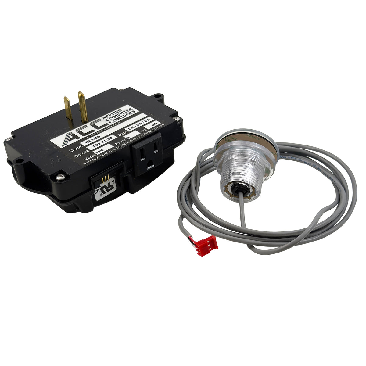 ACC BC-100 bath control for 1 pump, 115V, with on/off button, BC100, supplier product photo